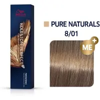 Wella Vopsea Permanenta Koleston Perfect 8/01, Blond Deschis Natural Cenusiu, 60ml