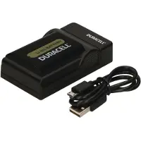 Duracell oplader met USB-kabel voor DR9700A/NP-FH50