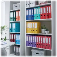 Esselte No.1 Power Kunststof A4 Ordner met Etikethouder - 2-Rings - Rugbreedte Van 50mm - Capaciteit van 350 Vel - Lichtblauw