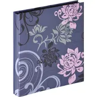 Walther design EA-201-L Grindy - Insteekalbum - Formaat 31 x 33 cm - 400 foto's 10 x 15 cm - Blauw