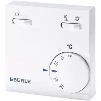 Eberle RTR Ruimtethermostaat H7.5xB7.5xD2.55cm Wit