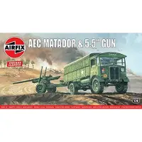 Wittmax - Aec Matador & 5.5inch Gun (Af01314v) - modelbouwsets, hobbybouwspeelgoed voor kinderen, modelverf en accessoires