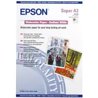 Epson S041352 Watercolor Paper - Radiant White 190 grams A3+ (20 vel)