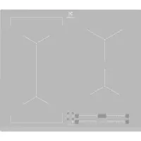 Electrolux EIV63440BS, geïntegreerde inductiekookplaat, zilverkleurig, met 4 kookzones
