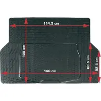 Dino 130026 Kofferbaknet Geschikt voor model Universeel (l x b) 108 cm x 140 cm Zwart