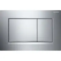 Geberit Sigma 30 bedieningspaneel Glans- / mat / glansverchroomd