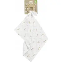 Vulli Natural Hevea Dentition Ring+100% Hevea 100% Biological Cotton 40x40 Cm Beige Kinderen