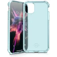 Itskins Coque Transparente Spectrum Bleu pour iPhone 11 Pro