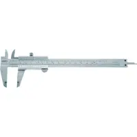 HOREX Taschenmessschieber 100mm 0,05mm mit Feststellschraube 2226510 Zakschuifmaat 100 mm