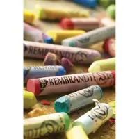 Rembrandt softpastel half 5 Koele groenen