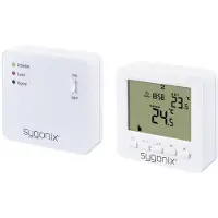 Sygonix SY-5470190 Draadloze kamerthermostaat Montagewijze: Opbouw (op muur) Weekprogramma 1 stuk(s)