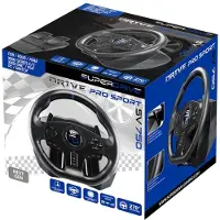 Subsonic Volant gaming Drive Pro Sport SV750 Noir avec pédalier et palettes de vitesses pour PS4/PC/Nintendo Switch/Xbox