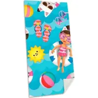 K-KIDS Gabby's Dollhouse strandlaken summer 70 x 140 cm