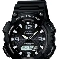 Casio WATCH MEN AQ-S810W 1AV (zd044h) - ZONNEKAMERS, Zwart