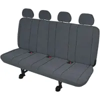HP Autozubehör 22416 Autostoelhoes 5-delig Polyester Grijs Achterbank (4-zits)