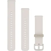 Garmin Quick release - Horlogeband - Siliconen - 20 mm - Yvory - Geschikt voor Vivoactive 5