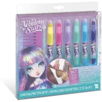 Nebulous Stars Glitter Hair Chalk Pens Veelkleurig