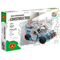 Alexander Toys - Constructor - Politieauto- 348st
