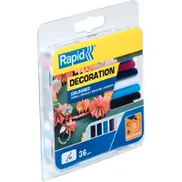 Rapid 7 x 90 mm lijmsticks Gekleurde - 5001363