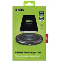 SBS Station de charge 10W Chargeur sans fil fast charge compatible QI