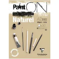 Clairefontaine Painton Mixmedia - Blok - 250 gr - 30 Blad - Naturel