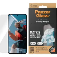 PanzerGlass Matrix D3O Ultra-Wide Screen Protector Aligner Geschikt voor Samsung Galaxy S24