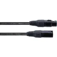 Cordial EM FM Elements Microfoonkabel – XLR mannelijk/vrouwelijk – Zwart