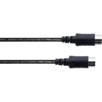 Cordial MIDI Verbindingskabel [1x MIDI-male - 1x MIDI-male] 3 m Zwart