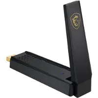 MSI USB WiFi 6E Adapter - - AXE5400 - 5400 Mbps - Tri-Band - WPA3 Beveiliging