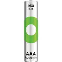 GP Batteries 201241, Oplaadbare batterij, AAA, Nikkel-metaalhydride (NiMH), 1,2 V, 2 stuks, 950 mAh