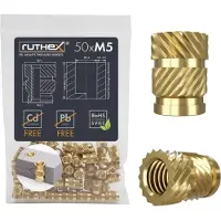 Ruthex Schroefdraadinzet Geschikt voor: PLA-geschikte apparaten RX-M5x9.5 GE-M5x95-001