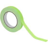 Eurolite Gaffa Tape 19mm x 25m Neon Groen UV-actief - Fluorescerend Plakband voor Evenementen en Decoratie