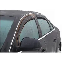 ClimAir Zijwindschermen Dark passend voor Ford Transit Custom & Tourneo Custom (V710) 2023-