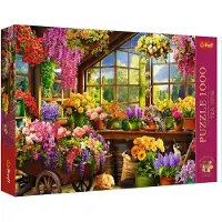 Trefl Premium Plus, Thee-tijd, 1000 stukjes, Kunst