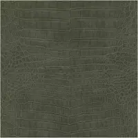 Rasch GROEN KROKOPRINT BEHANG 751352