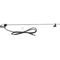 ACV Universele AM/FM pilaarantenne DIN chroom 118cm