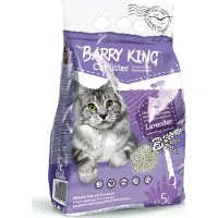 Barry King Serie - Bentoniet Kattenbakvulling - 5L - Lavendel - Klonterend
