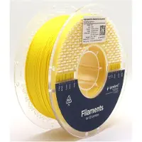 Gembird PLA Geel 1.75 mm, 1 kg