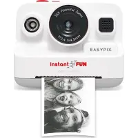 Easypix InstantFUN Digitale point-and-shootcamera Wit Geïntegreerde accu