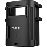 Telesin Multi-function Expansion Frame voor DJI Pocket 3 - Met Cold Shoe & Statiefaansluiting - Magnetische Basis voor DJI Handgrepen - Aluminium