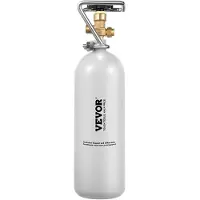 Vevor CO2-tank (2 kg) CO2-fles van gelegeerd staal