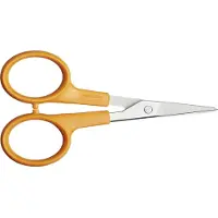 Fiskars Classic Borduurschaar - Naaischaar - RVS - Schaar voor Borduren, Zijde en Weven - 10 cm
