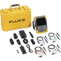 Fluke 190-504-III-S Handoscilloscoop 500 MHz 4-kanaals 5 GSa/s 30 kpts 8 Bit 1 set(s)