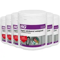 Hg 6x Tegen Stinkend Wasgoed Wasmiddeltoevoeging 500 Gr