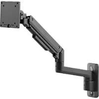 Speaka Professional SP-MM-990 Wandbeugel voor monitor Aantal monteerbare displays: 1 Display(s) 43,2 cm (17) - 124,5 cm (49) Zwart In hoogte verstelbaar,