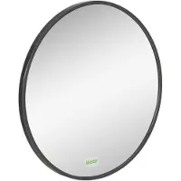 4Goodz Ronde spiegel 50 cm met aluminium frame -