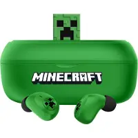 OTL TECHNOLOGIES Minecraft - draadloze oordopjes - 3D figurine - oplaadcase - touch control - microfoon