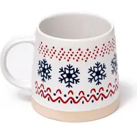 Puckator Sneeuwvlok Stoneware Mok