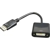 Gembird Cablexpert - Adaptateur vidéo - DisplayPort (M) pour DVI-I (F) - DisplayPort 1.0 - 10 cm - noir