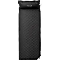 Meteor Zelfopblazend Mat - 188×66×3,8 cm, Zwart